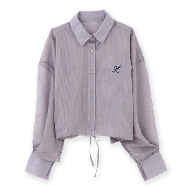 しまむら　名品トップス　秋コーデ　シャツ