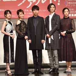 （左から）生田絵梨花、平野綾、山崎育三郎、古川雄大、木下晴香 （C）モデルプレス