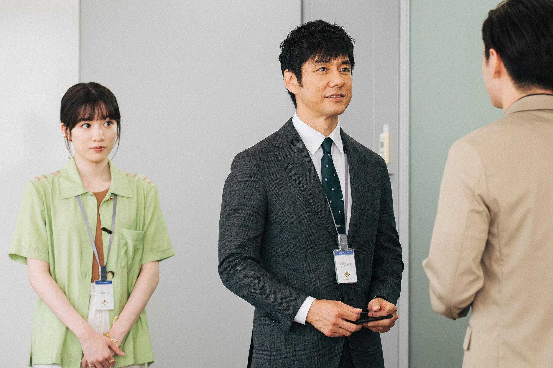 永野芽郁、西島秀俊／「ユニコーンに乗って」第2話より（C）TBS