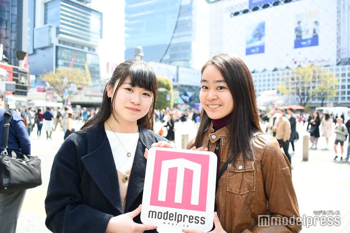 渋谷で街頭インタビューに応じてくれた平成生まれの女子/4月1日撮影 (C)モデルプレス
