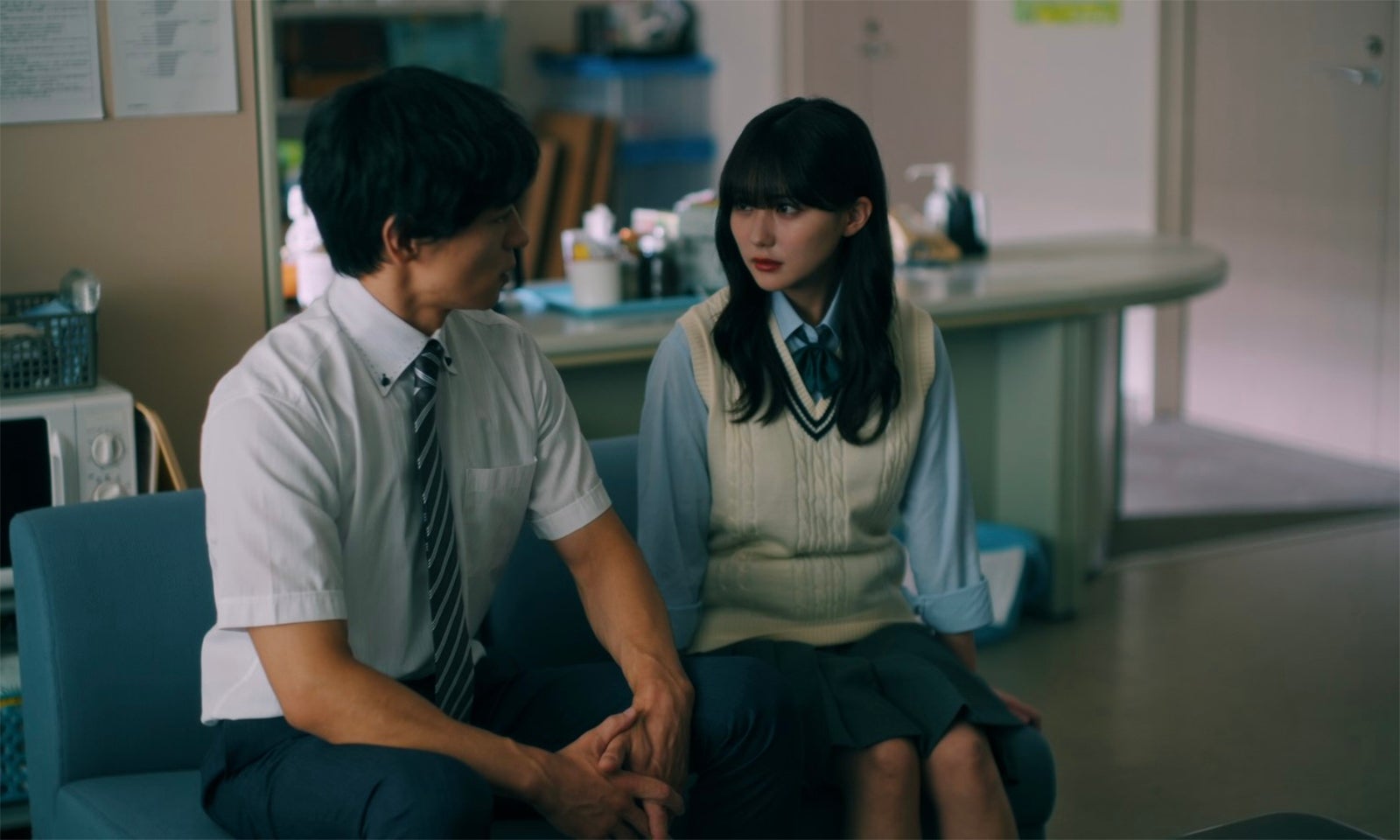 細田善彦、田中美久「3年C組は不倫してます。」第8話（C）日本テレビ