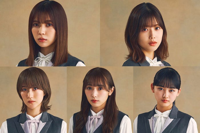 (上段左から)小林由依、渡邉理佐(下段左から)土生瑞穂、渡辺梨加、山崎天(提供写真)