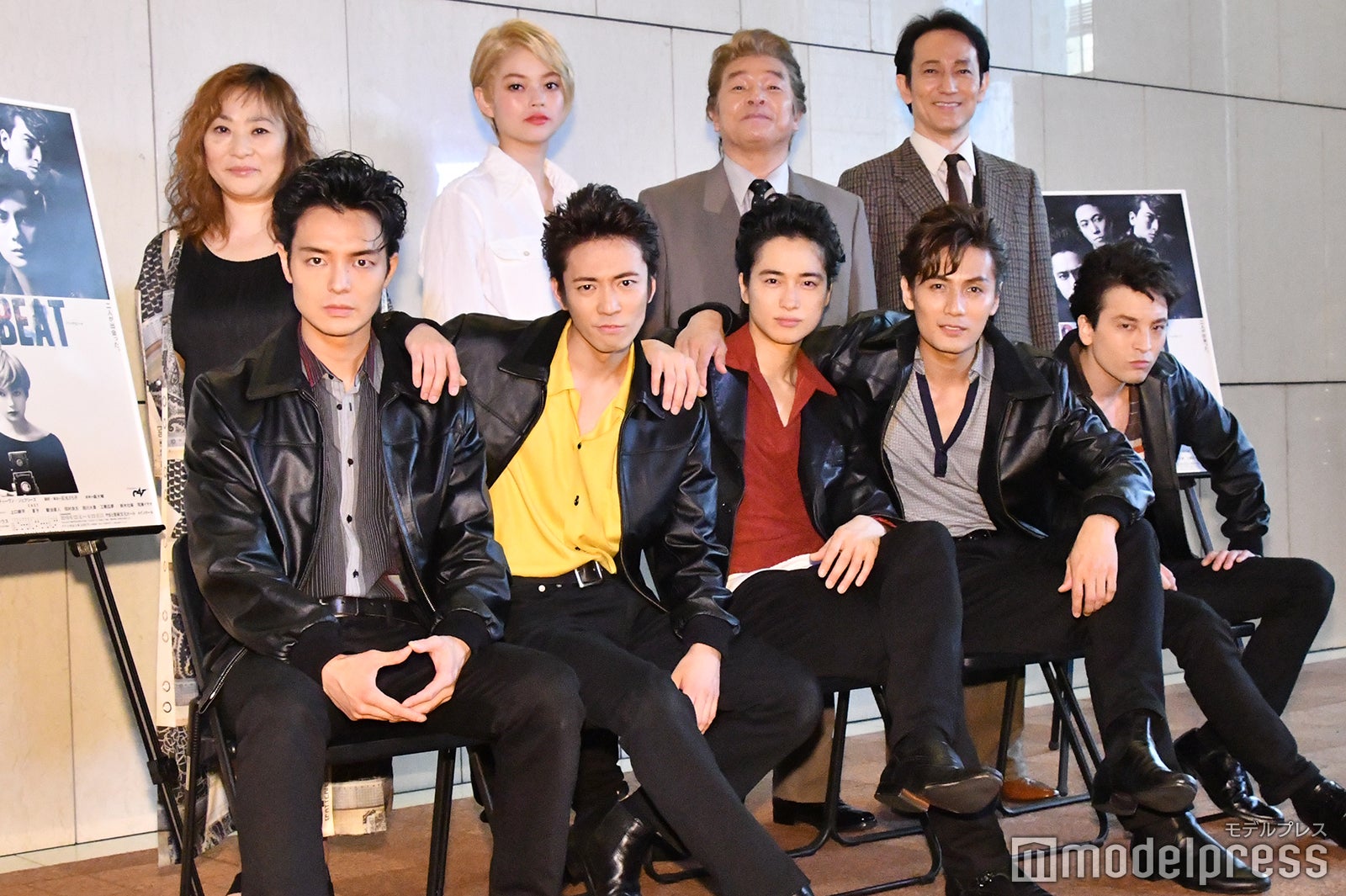 （前列左から）上口耕平、辰巳雄大、戸塚祥太、加藤和樹、JUON（後列左から）石丸さち子、夏子、尾藤イサオ、鈴木壮麻 （C）モデルプレス