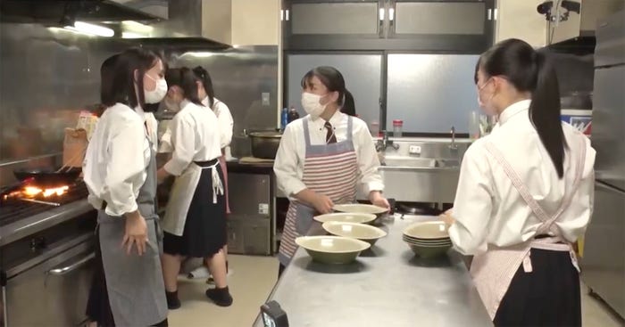 鳥取城北高校 相撲部(C)日本テレビ