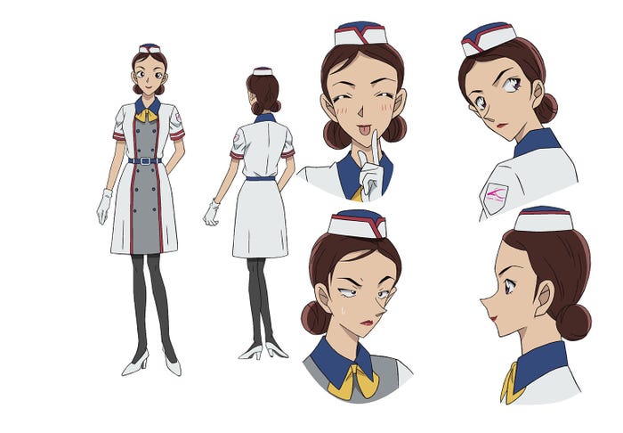 浜辺美波演じる石岡エリー(C)2020 青山剛昌/名探偵コナン製作委員会