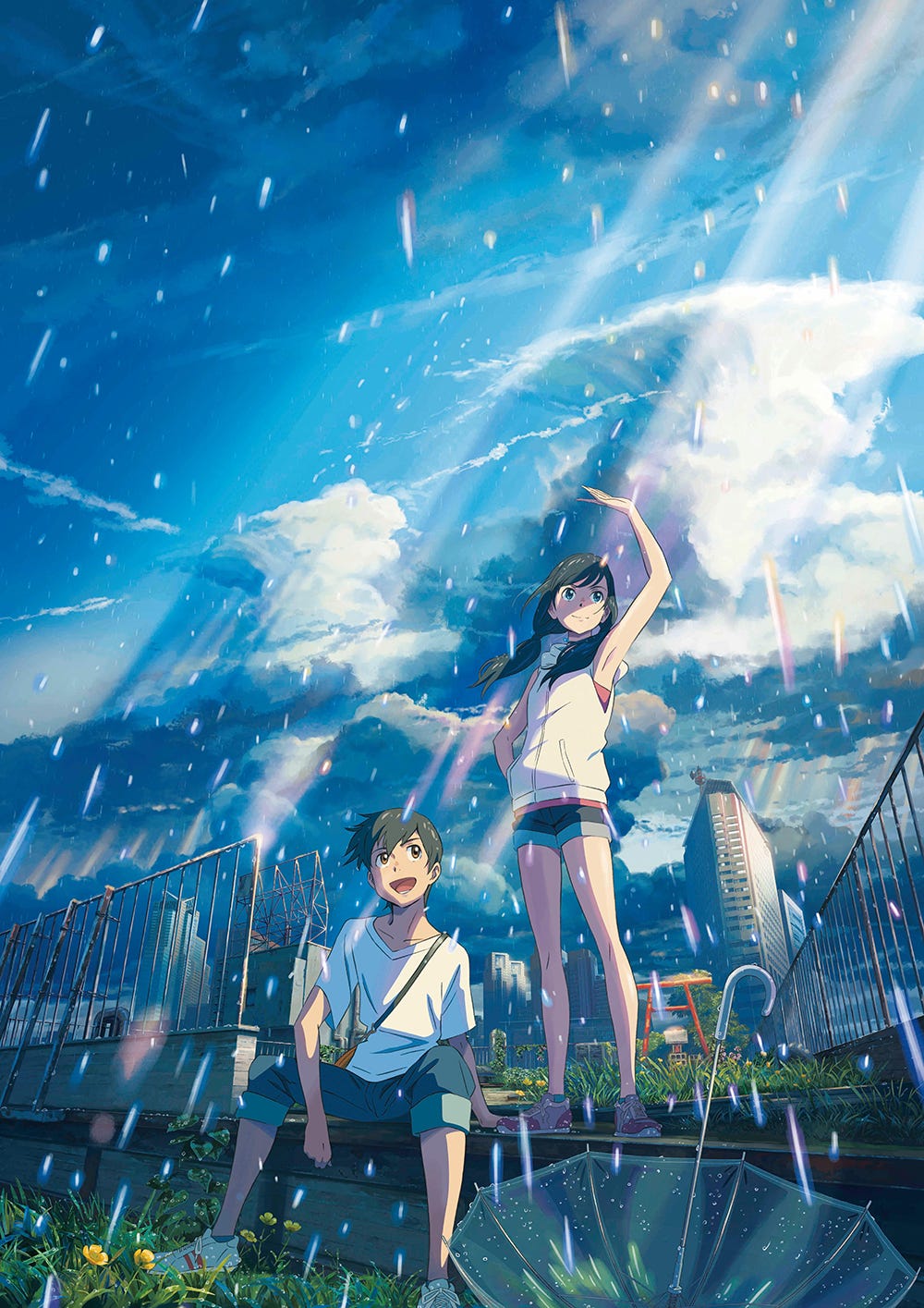 東京・松屋銀座「天気の子」展、展示品&コラボメニュー公開