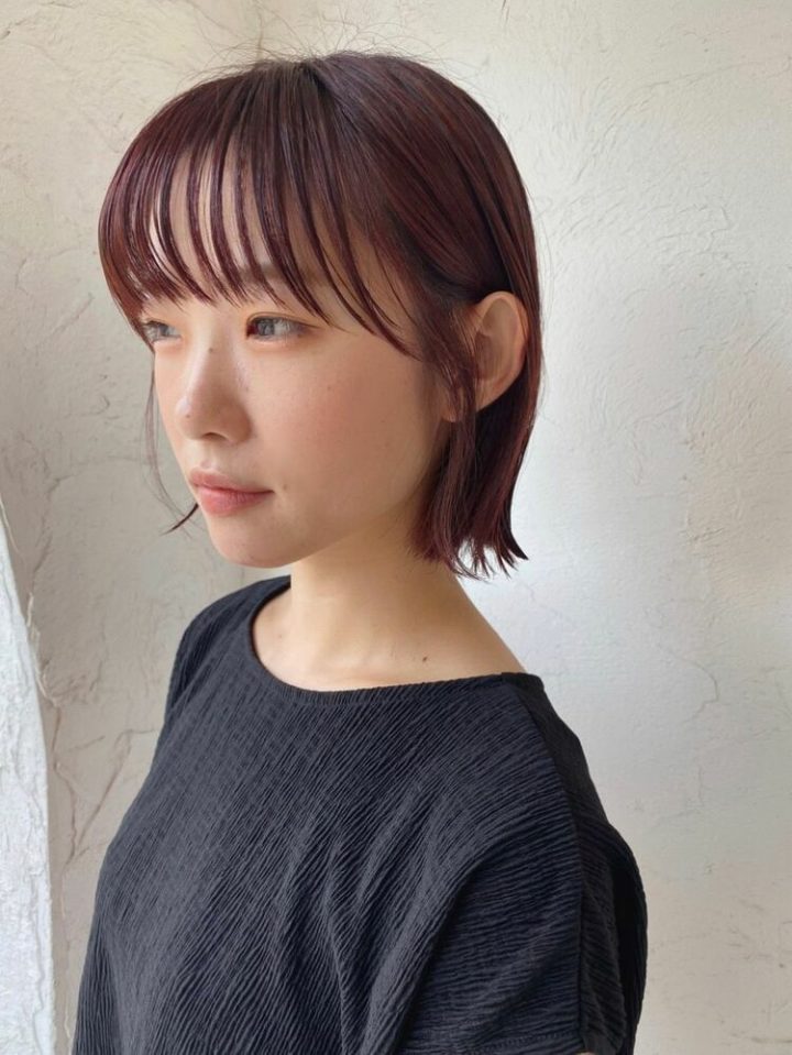 切りっぱなしボブ ストレートでお洒落を作る 前髪あり なし別の髪型まとめ モデルプレス 切りっぱなしボブ ストレートでお洒落を作る 前髪あり なし別の髪型まとめ モデルプレス
