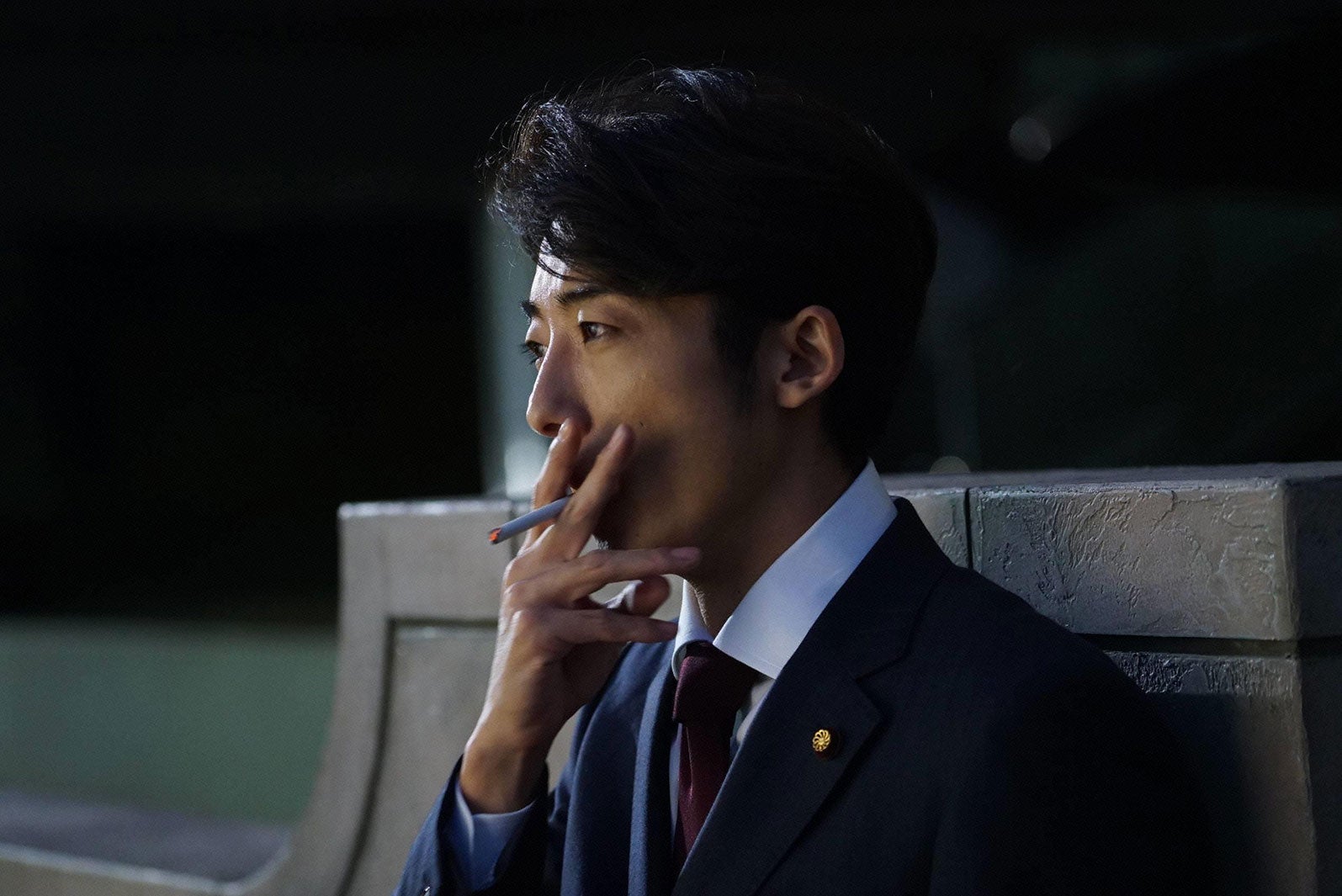 高橋一生／「民衆の敵」第5話より（C）フジテレビ