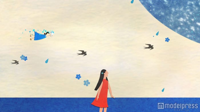 宇多田ヒカル「花束を君に」MVより