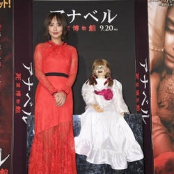 夏菜、ドッキリに絶叫!『アナベル 死霊博物館』4DX with ScreenX上映に「寿命縮まるんじゃないですか」