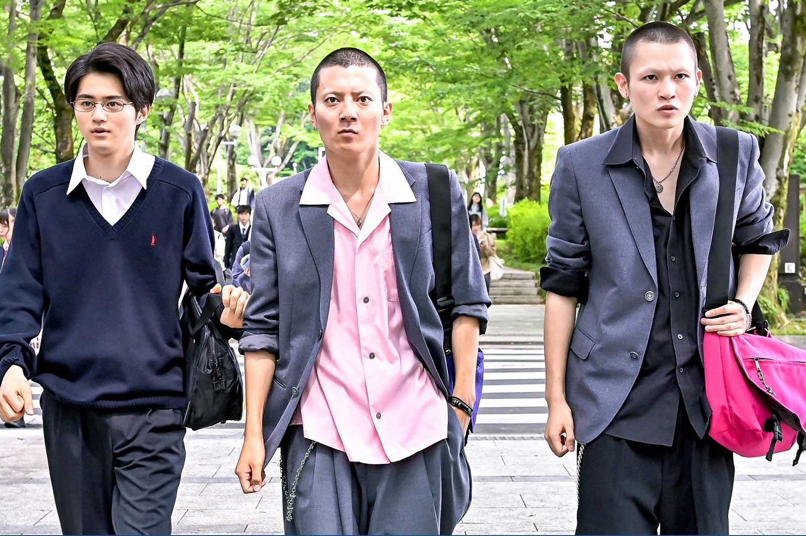 鈴鹿央士、西山潤、西垣匠「ドラゴン桜」第9話より（C）TBS