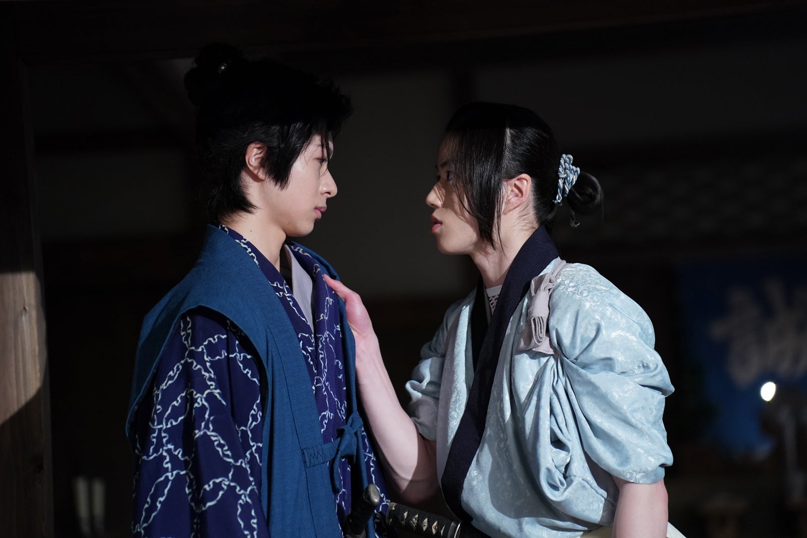 松本仁、奥智哉「君とゆきて咲く～新選組青春録～」第19話より（C）テレビ朝日