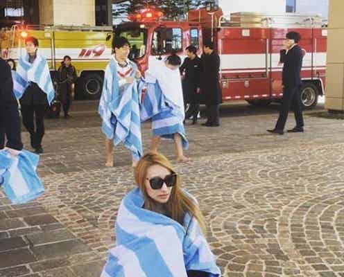 加藤紗里、韓国ホテル火災で避難「全裸に紙パンツ状態だった」