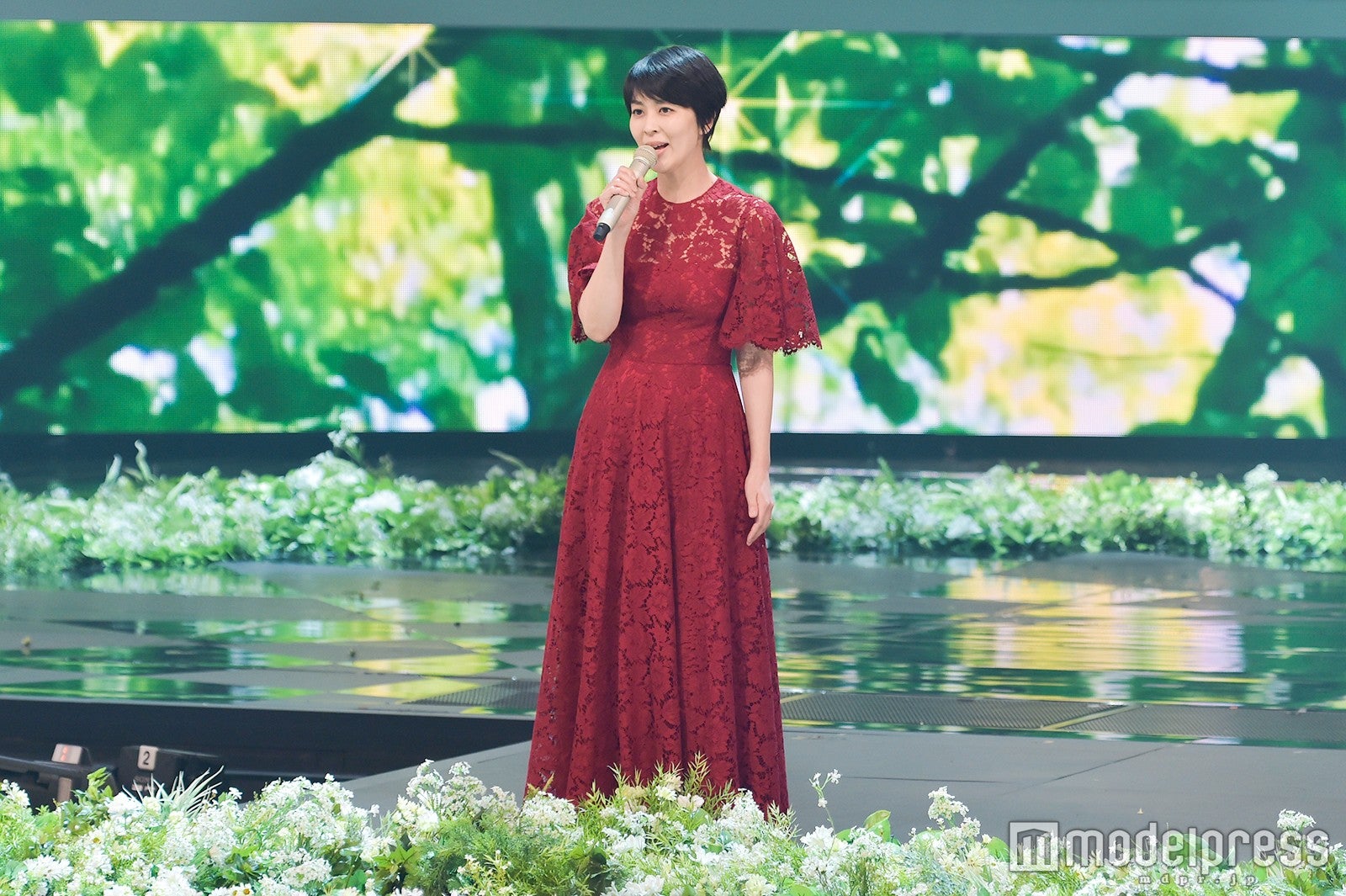 松たか子／※写真はリハーサル時（C）モデルプレス