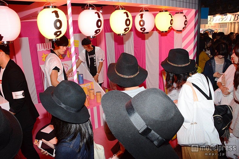 「SHIBUYA109」ブースの様子