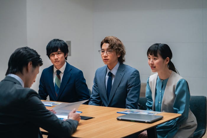 風間俊介、庄司浩平「40 までにしたい 10 のこと」第4話(C)マミタ・libre/「40 までにしたい 10 のこと」製作委員会