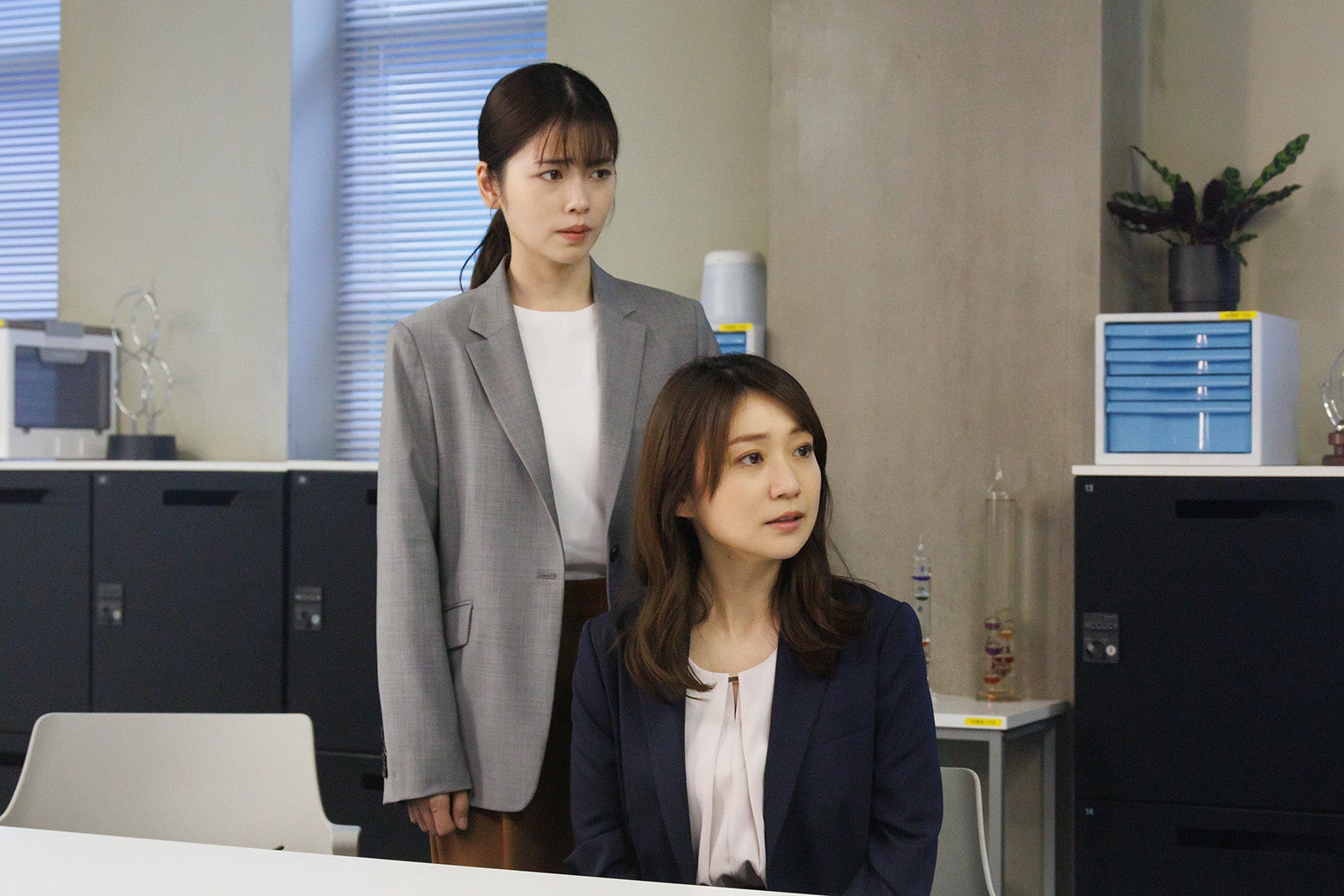 小芝風花、大島優子「GO HOME～警視庁身元不明人相談室～」第4話より（C）日本テレビ