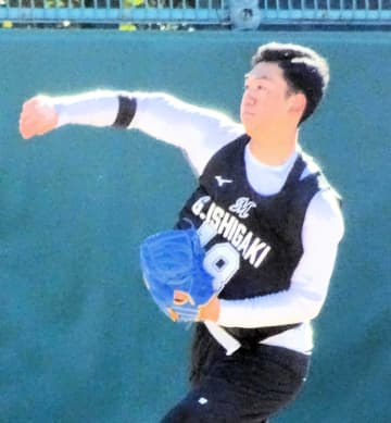 ロッテ・ドラ1石垣元 1軍キャンプ帯同決定 右腕先輩らに「挨拶して覚えてもらってお話を聞けたら」