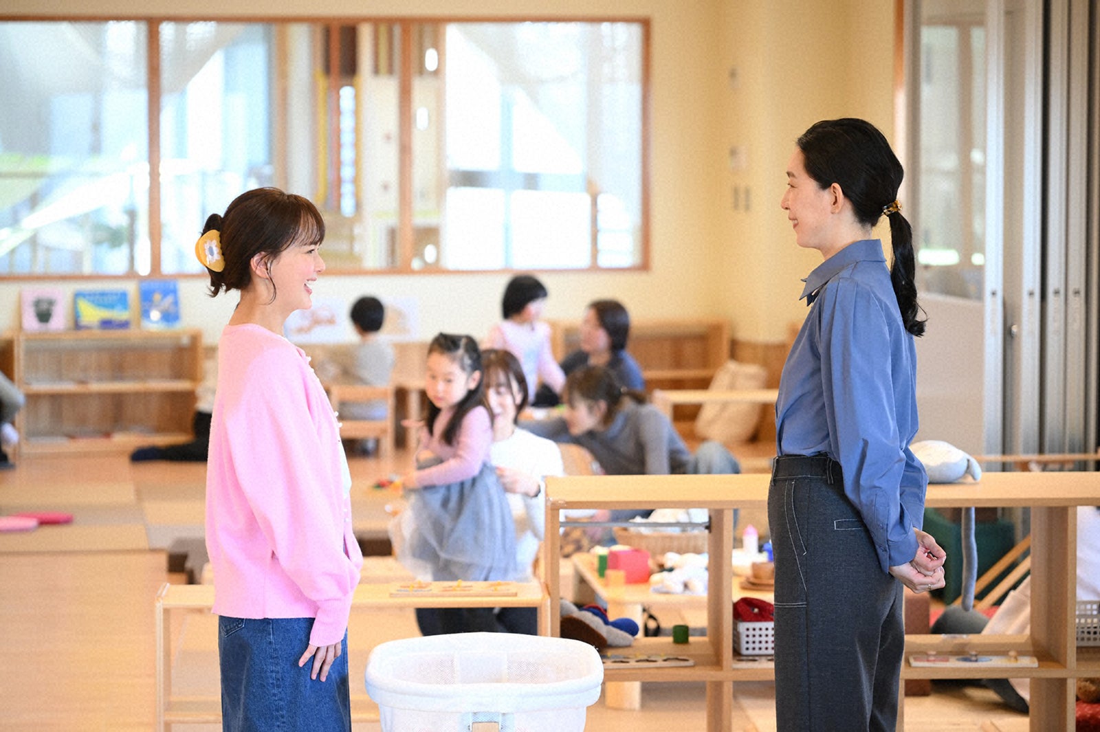 多部未華子、江口のりこ「対岸の家事～これが、私の生きる道！～」第1話（C）TBS