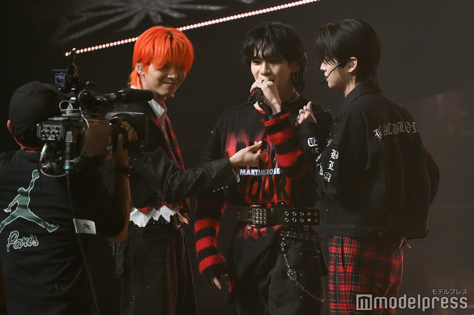 川尻蓮、豆原一成、白岩瑠姫（C）モデルプレス