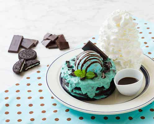 エッグスンシングス「チョコミントパンケーキ」がくせになる味わい 8月1日から原宿店に