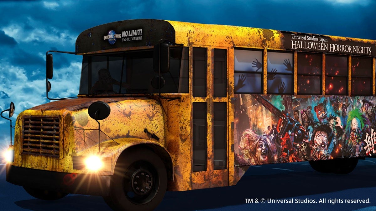 ゾンビバス／画像提供：ユー・エス・ジェイ