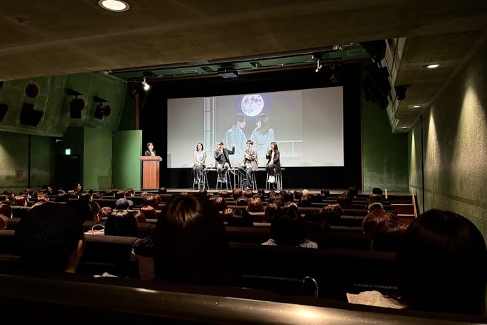 福島千尋氏、平野眞監督、本田響矢、宋ハナプロデューサー(C)フジテレビ