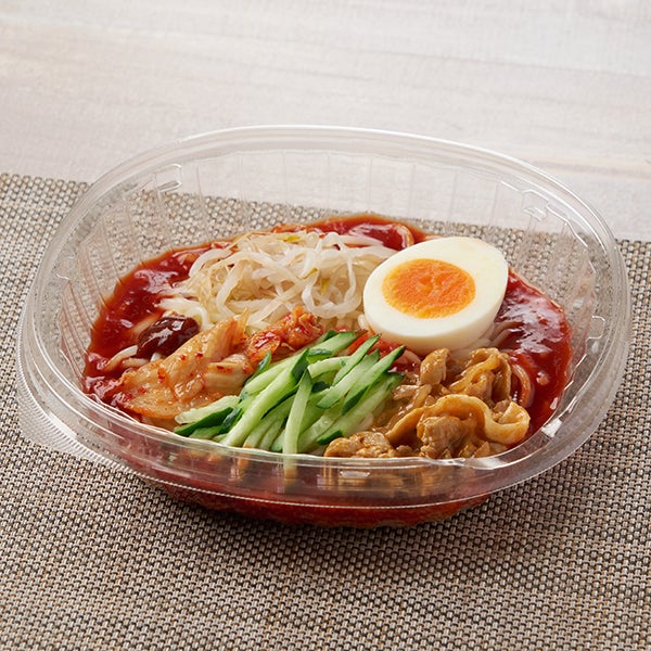 冷し韓国風ビビン麺（税込598円）（提供写真）
