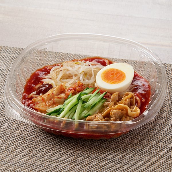 冷し韓国風ビビン麺(税込598円)(提供写真)