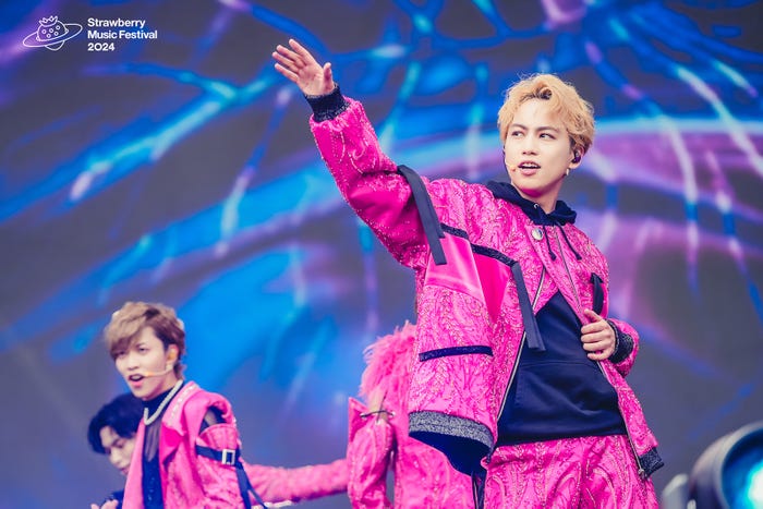 横原悠毅「Chengdu Strawberry Music Festival」出演の様子(C)TOBE Co., Ltd.