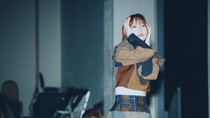 柏木由紀「柏木由紀なりのBiSH -BAD TEMPER-」MVより (提供写真)