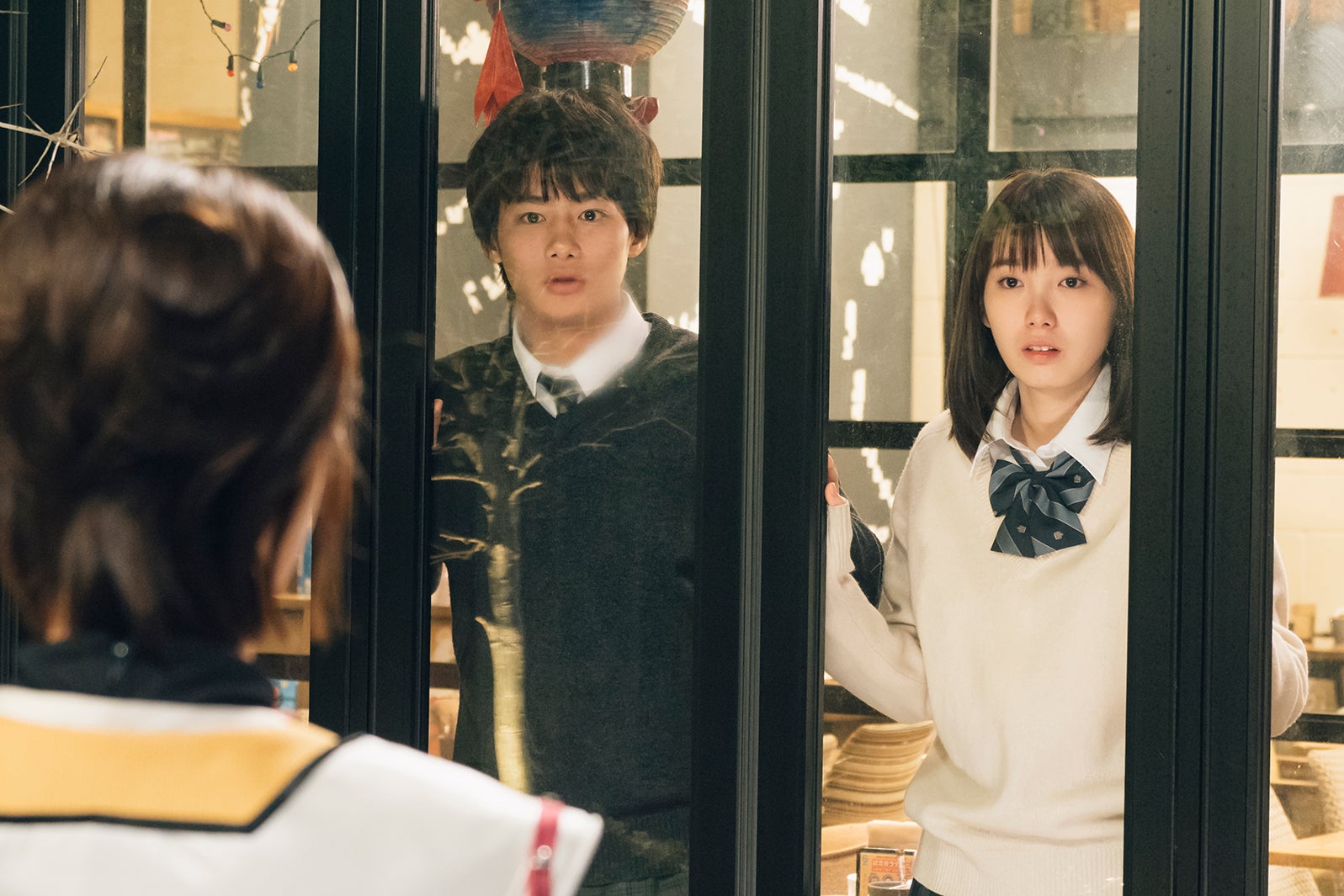 西野七瀬、野村周平、飯豊まりえ／「電影少女」第10話より（C）「電影少女2018」製作委員会