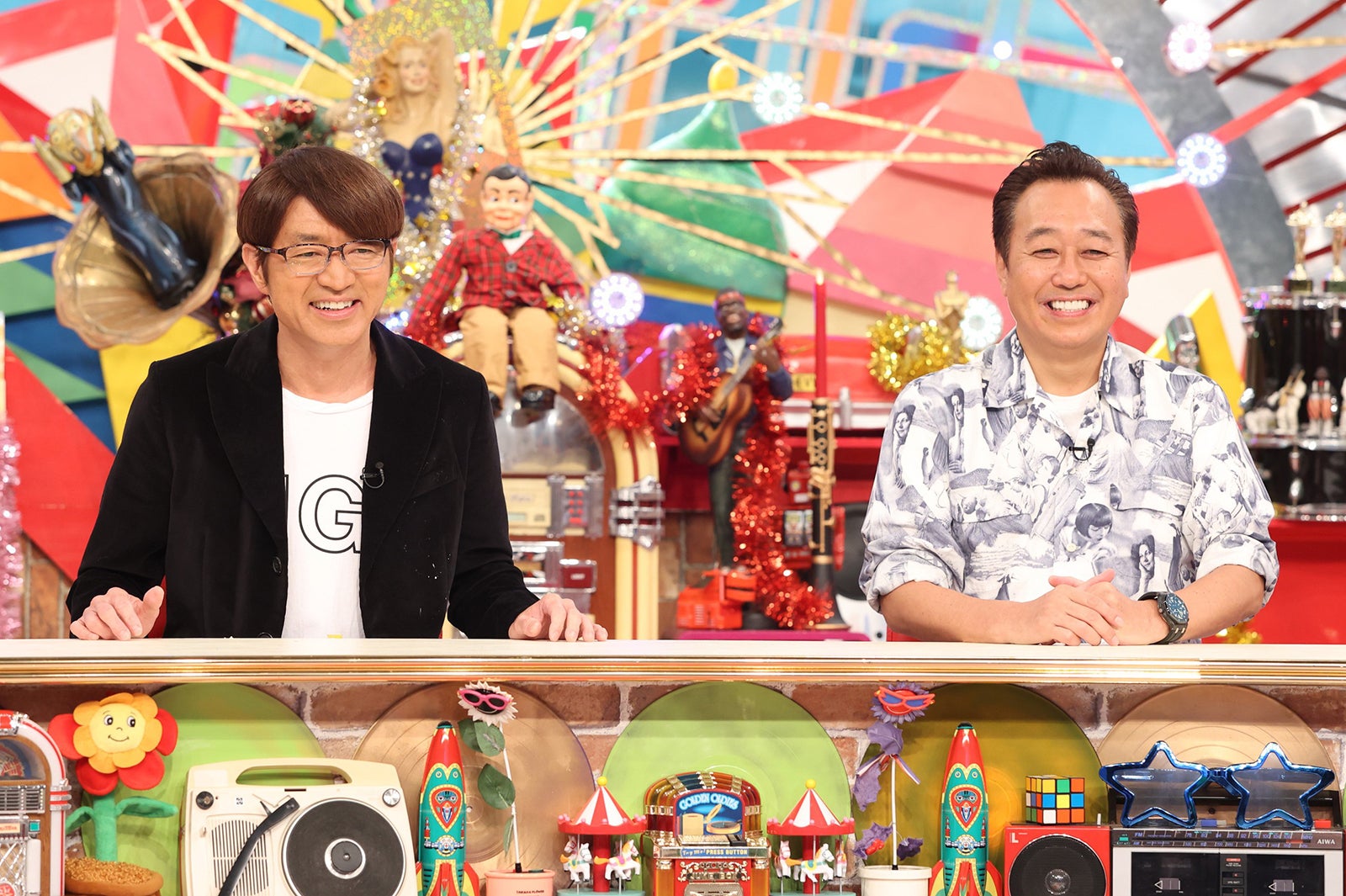 さまぁ～ず（大竹一樹、三村マサカズ）（C）フジテレビ