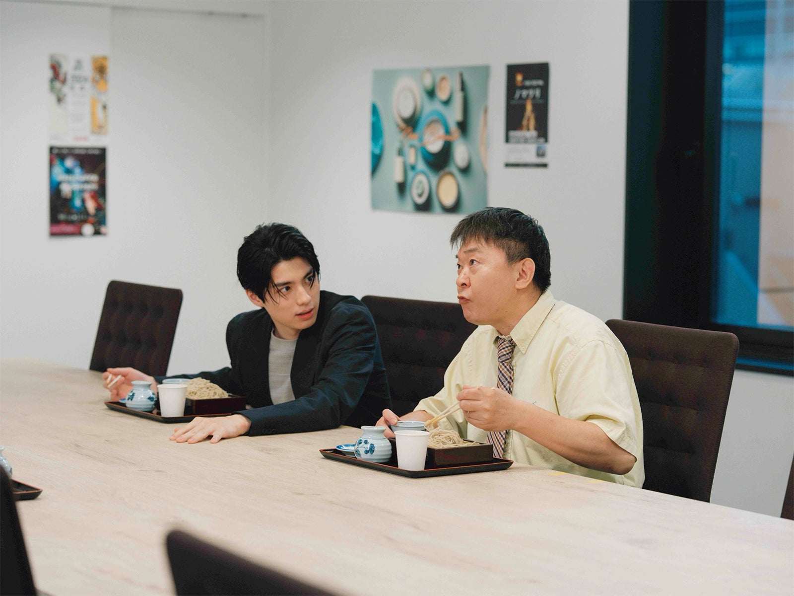 （左）本田響矢（C）「彩香ちゃんは弘子先輩に恋してる」製作委員会・MBS／第7話より