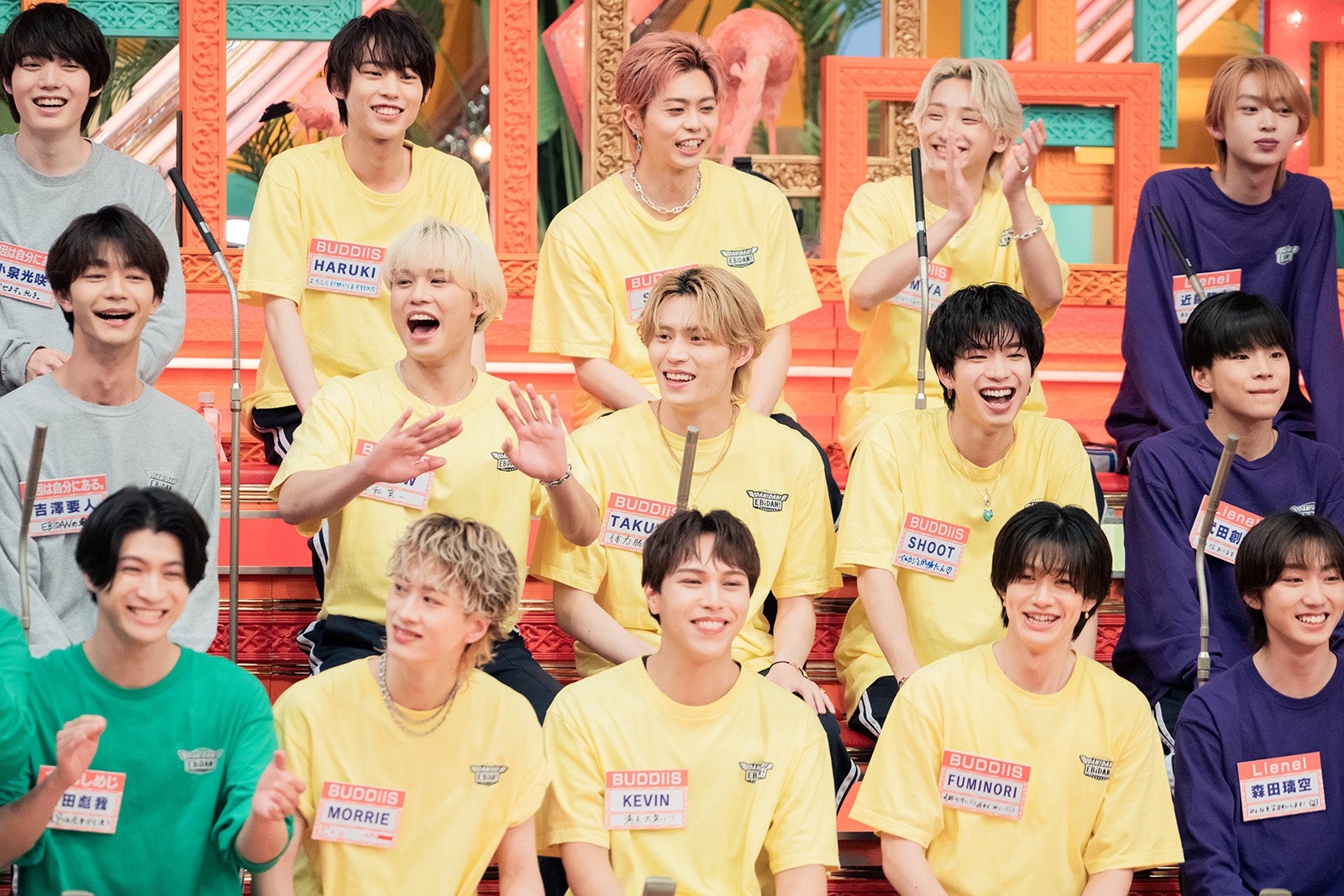 「DAN！ DAN！ EBiDAN！」シーズン2初回収録の様子（C）「DAN！ DAN！ EBiDAN！」製作委員会