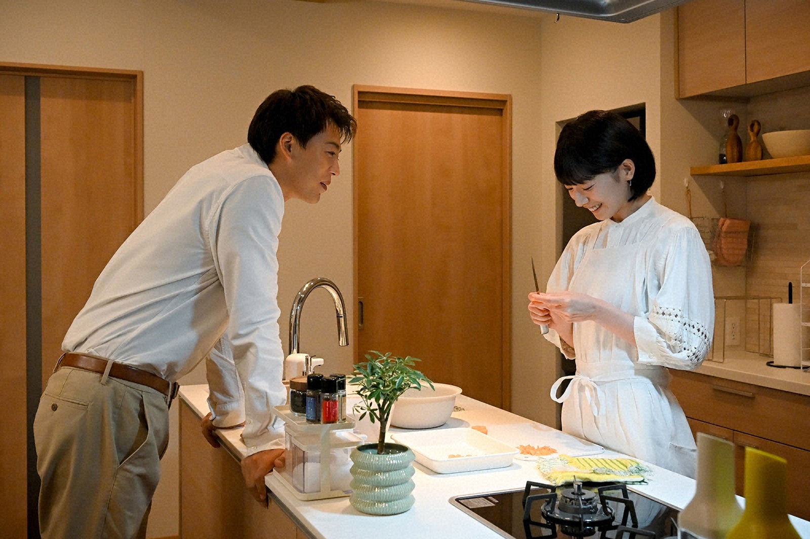 竹内涼真、夏帆「じゃあ、あんたが作ってみろよ」第1話（C）TBSスパークル／TBS