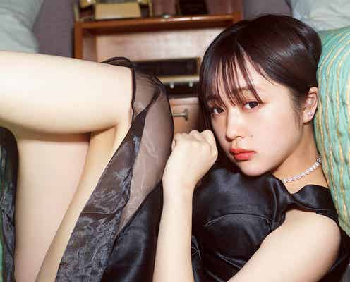 「恋とオオカミには騙されない」なえなの、初グラビアに挑戦 大胆ドレスで美脚披露