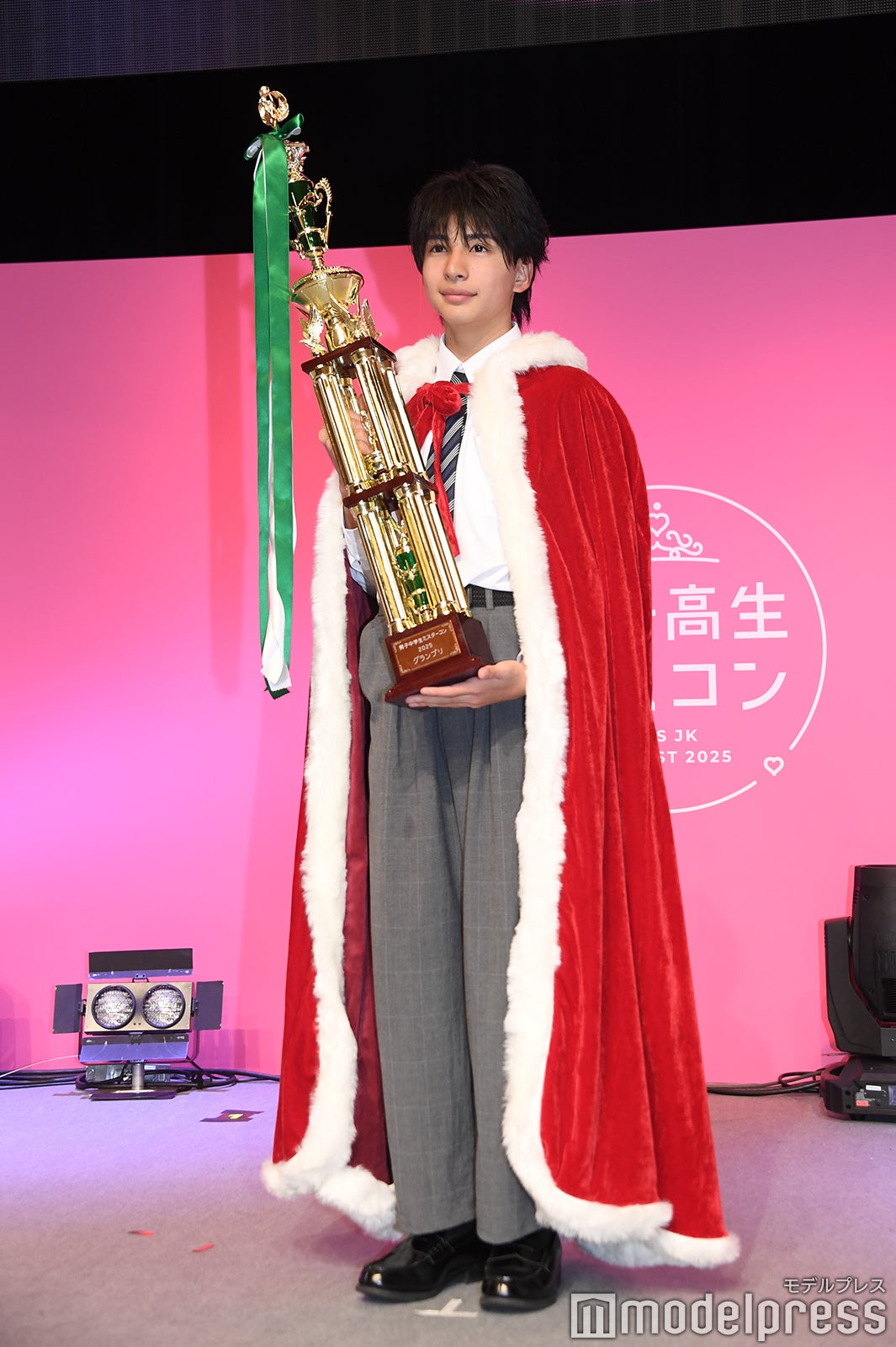 「男子中学生ミスターコン2025」グランプリ・園山弥凪都くん（C）モデルプレス