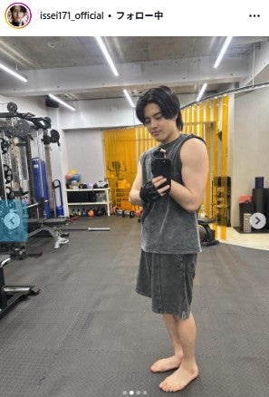 ISSEI Instagramより