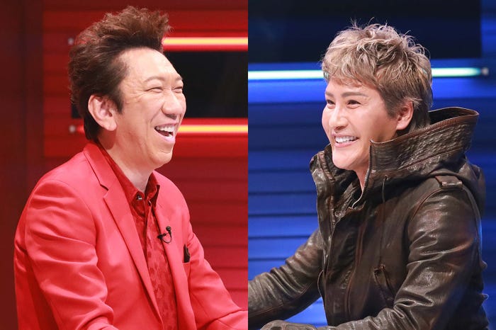 布袋寅泰、新庄剛志(C)フジテレビ
