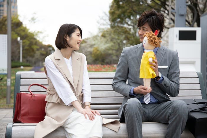 若月佑美、速水もこみち (C)ABCテレビ