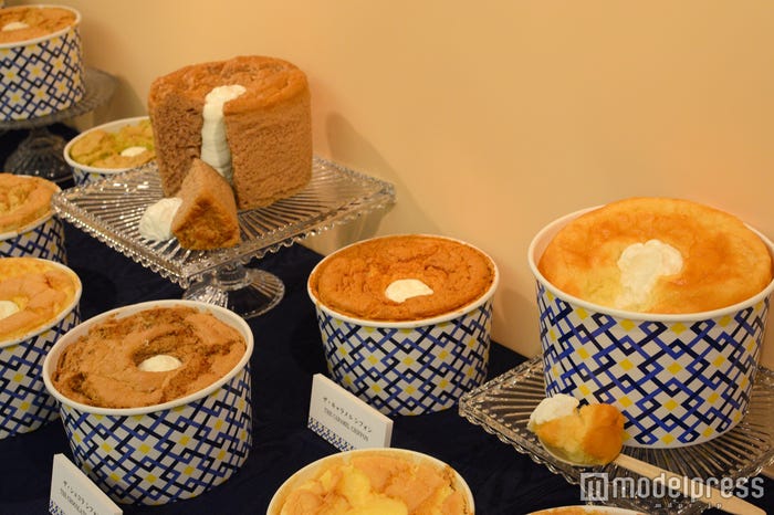 しっとりふわふわのシフォンケーキ(C)モデルプレス