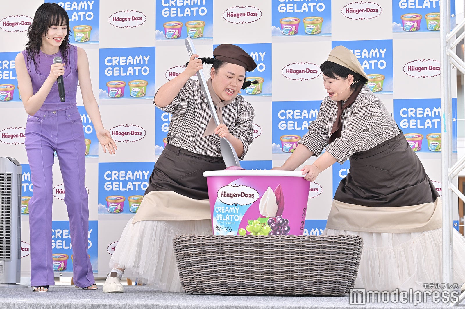 小松菜奈、江上敬子、近藤くみこ（C）モデルプレス