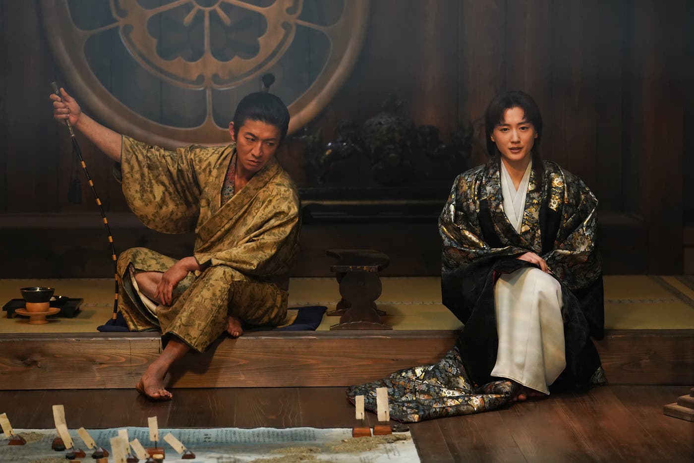 (左から)木村拓哉(織田信長)・綾瀬はるか(濃姫)(C)2023「THE LEGEND & BUTTERFLY」製作委員会