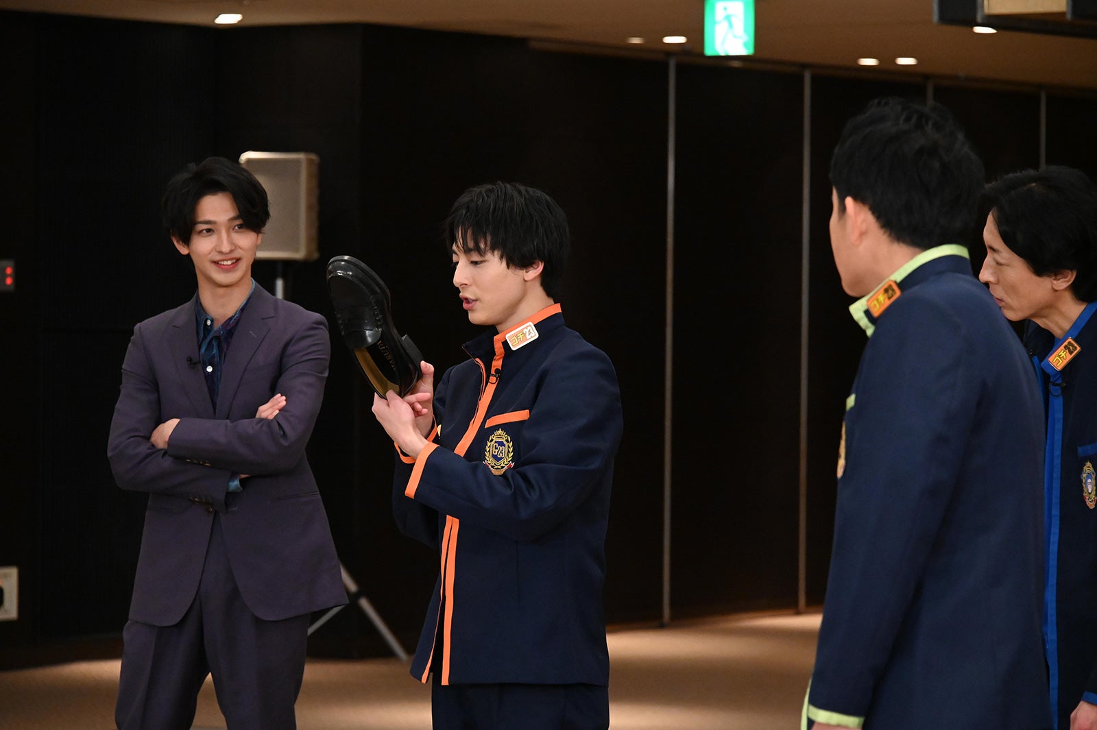 横浜流星、高杉真宙、ノブ、矢部浩之（C）日本テレビ