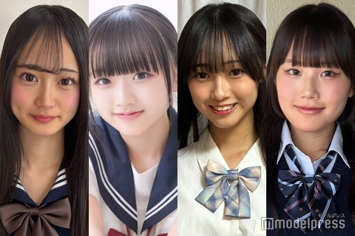 「女子高生ミスコン2025」中国・四国エリア暫定上位4人