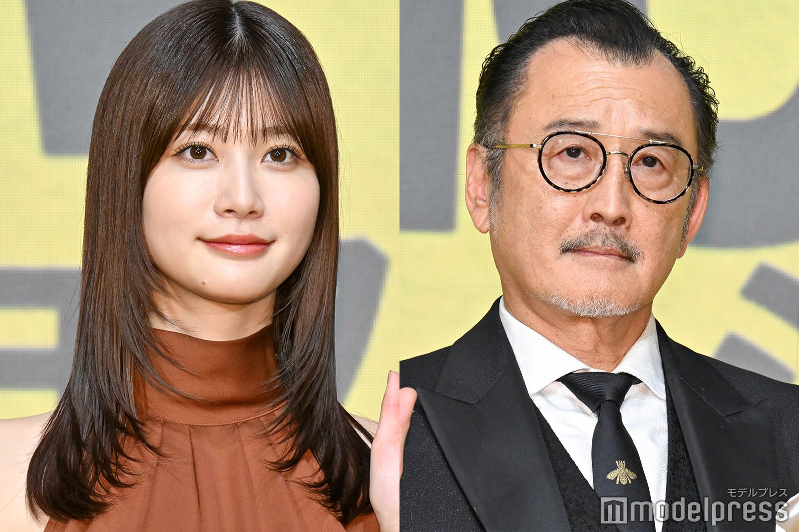 生見愛瑠、吉田鋼太郎（C）モデルプレス