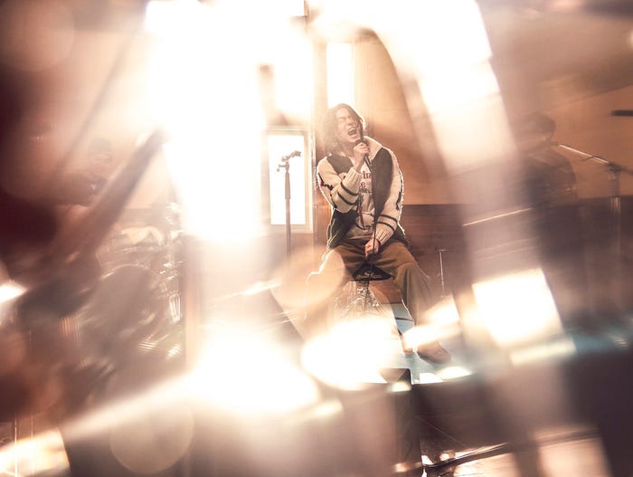 「菅田将暉 LIVE STREAMING VOL.2」より/撮影:上飯坂一