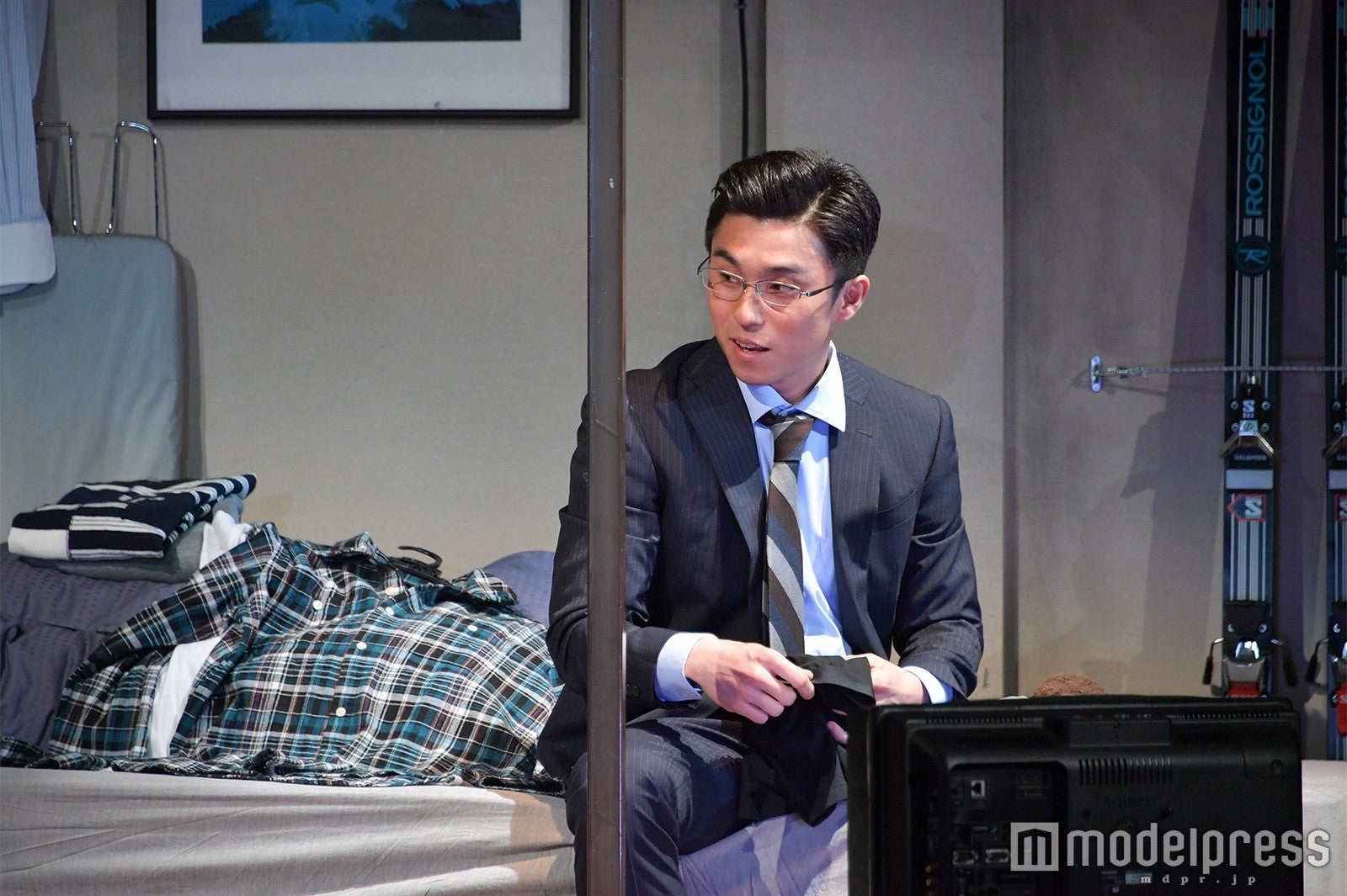 中尾明慶／プレスコールより（C）モデルプレス