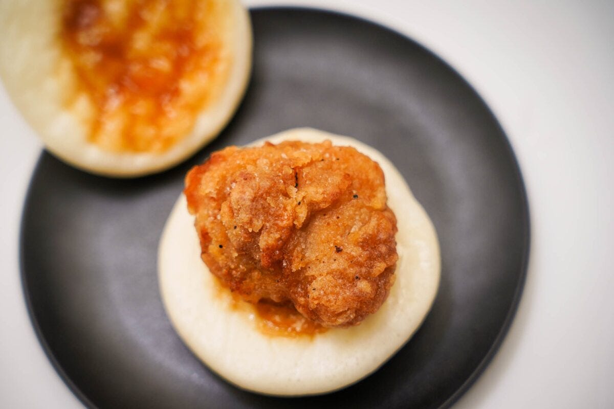 ファミからパオズ（油淋鶏ソース）